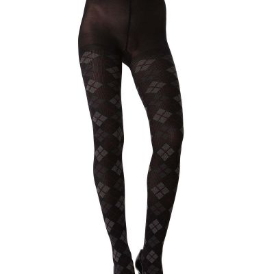 Light Control Argyle Opaque Tights